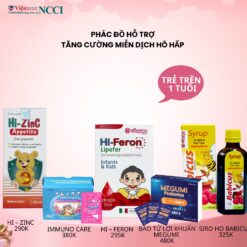 Phác đồ hỗ trợ tăng cường hệ miễn dịch hô hấp