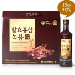 Nước hồng sâm nhung hươu lên men New Zealand